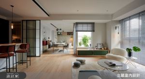 40坪清爽北歐宅，把城市窗景、陽光綠意帶回家_視覺圖