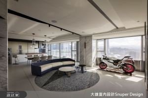 室內設計新高度！以遊艇意像柔化樑與柱，高度個性化的頂級豪宅_視覺圖