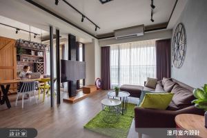 誰說工業風一定很硬派？ 25 坪暖木調LOFT 宅，為小家庭甜蜜加分！_視覺圖