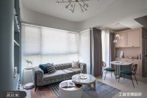 大人感的都會女子居家！20坪粉嫩系美式風，帶給你時尚慵懶的夏日時光_視覺圖