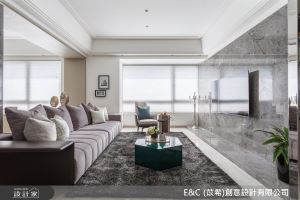 十字型格局完美破解！中古屋優雅變身 32 坪星級奢華風私宅_視覺圖