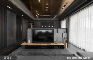 大面窗光走入50坪日式禪風宅，建材、色彩妝點精緻飯店感的空間表情_視覺圖