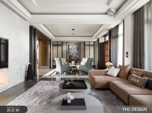 自地自建英式透天別墅！對稱美學打造雙客廳、酒櫃中島，訂製理想新古典精品豪宅生活_視覺圖