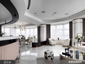 360 度景觀花園、圓弧 Lounge Bar！媲美歐美精品酒店的夢幻新古典宅_視覺圖