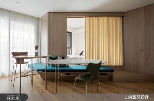 小宅當道，讓空間超越空間，是臥室的牆也是餐廳的椅_視覺圖