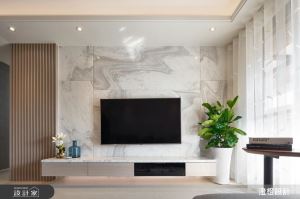 屬於都市的典雅現代簡約宅 用大理石調出溫潤香檳_視覺圖