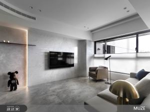 釋放焦慮與疲憊！25坪現代風以透明隔間創造豐富體驗的多功能房_視覺圖