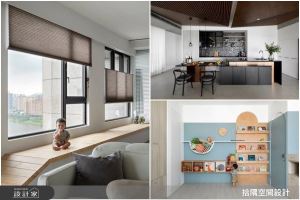 吧檯不只是廚房能擁有！超長臥榻的混搭風親子宅，勇奪韓國 K-DESIGN AWARD WINNER_視覺圖