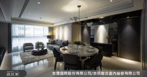 鏡面與石材建構出點線面的宏偉氣韻！注入金融業屋主的理性與感性，開發65坪現代風住宅的空間潛質_視覺圖