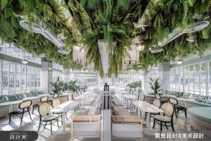 將森林搬入商業空間，英式語彙與東方古典美融匯沉浸式飲茶體驗_視覺圖