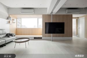 跟廚房玩躲貓貓！美式風老屋隔間大洗牌，迎接超大親子空間_視覺圖