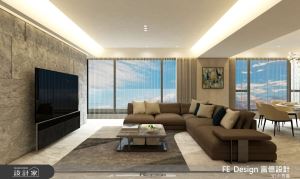 87坪敞亮現代宅，讓都市景緻、窗景綠意走入一家人的生活藍圖_視覺圖