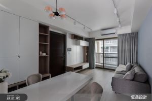 新成屋裝潢最佳示範！收納機能滿載卻不擁擠，搭配乳膠漆替住宅增添一抹天藍_視覺圖