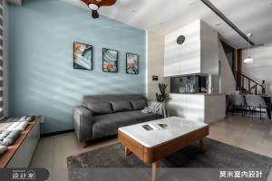 沐浴陽光與自然！收納機能豐富的莫蘭迪色現代風透天厝_視覺圖