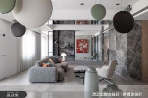 入住飯店級機能藝術宅！彈性隔間變化三種格局，形塑開闊流動親子生活場域_視覺圖