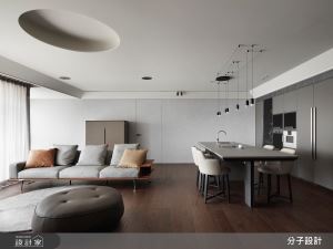 40坪現代退休宅，讓簡約留白走入恬淡靜謐的退休生活_視覺圖