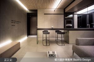 Less is more！封閉轉為通透的減法設計，成就 23 坪新成屋寬敞格局_視覺圖