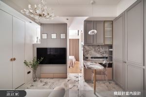 戀愛般的悸動！9坪新古典法式寓所擁有大浴室、梳妝台及充足收納_視覺圖