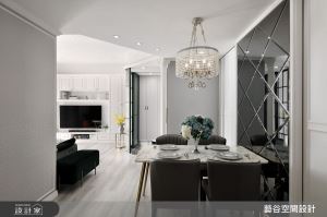 美型斜度換大動線！28坪海量收納氣質新古典宅_視覺圖