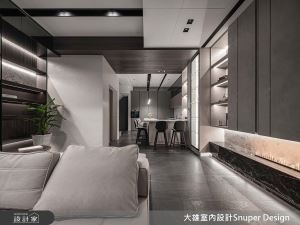 時尚現代風獨棟別墅，多功能的空間規劃讓家人情感更為凝聚_視覺圖