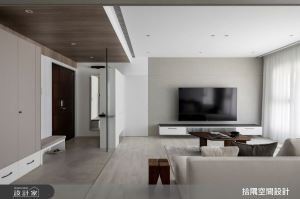 寬敞大客廳、中島吧台和復古主臥！36坪日光宅，創造純粹簡約的北歐情境_視覺圖