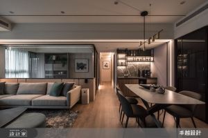 感受光影的寧靜澄澈！38 坪現代都會宅，完美療癒生活裡的疲憊感！_視覺圖