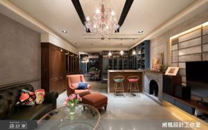 英式復古風的時尚日常！微醺吧台、觀景小臥榻，帶來充滿驚喜的居家體驗_視覺圖