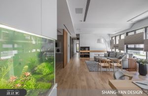 夢幻發光的水族缸設計！崇尚自然的日式質感宅，一展超乎想像的療癒日常_視覺圖