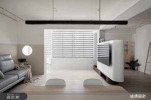 Hej  北歐生活！26 坪老屋重塑格局後，藏起收納引入好採光_視覺圖