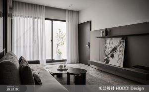 用溫潤圓角描繪生活寫意 如居於畫中的現代宅_視覺圖