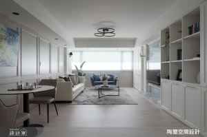 複層老屋全面翻新！美式客廳與餐廚，成為一家四口美好記憶的黏著劑_視覺圖