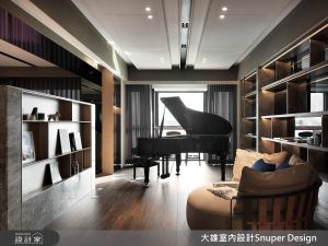 琴音漫溢於現代都會豪邸，一睹東西合併的居住美學_視覺圖