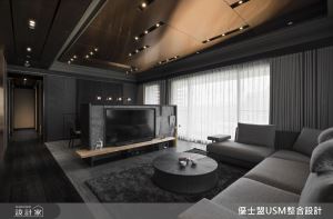 深色木質與鍍鈦金屬的時髦組合！實現低調又奢華的好品味日式禪風宅_視覺圖