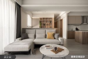 陽光北歐宅療癒醫師夫妻！多用途 Mini Bar、超強玄關收納替未來保留高彈性_視覺圖