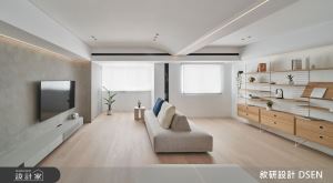 圓弧語彙入住32坪清爽北歐宅！充沛日光伴隨一家三口走入慢生活步調_視覺圖