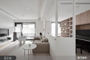 琴聲悠揚繚繞！34 坪純白光感北歐宅，譜寫優雅迷人的生活旋律！_視覺圖