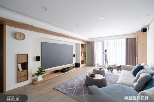 沉浸在輕盈日光的寧靜感！清新北歐風親子宅，成就一家五口的幸福時光_視覺圖