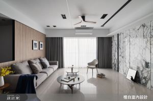 大器現代風遇上輕奢感！抹去中古屋痕跡，成就小家庭的現代風質感宅_視覺圖