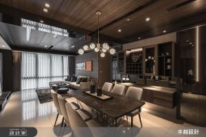 媲美都會精品飯店質感！翻玩材質、收納、光影成就 23 坪現代豪宅風範_視覺圖