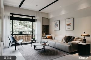 化解中古屋陰暗及動線不良，機能玄關和綠意窗景讓家療癒身心_視覺圖