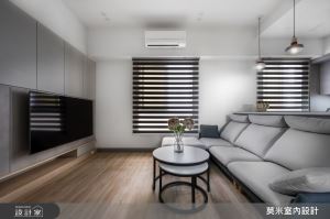 讓我們再靠近一點！ 25 坪簡約宅打開空間感，凝聚生活日常的親暱互動！_視覺圖