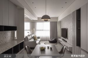 質感灰+水磨石的日雜感居家！於現代宅內享受兩人世界的濃情蜜意_視覺圖