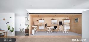 北歐原木x几淨白，挑脫傳統商業空間讓創意不再受限！_視覺圖