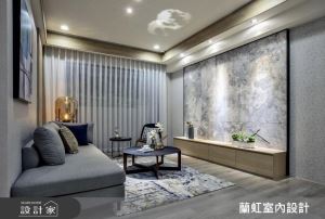 家，是一同創作的地方！溫潤木質、燈光剪影與文藝創作，交織暖調日系現代風_視覺圖