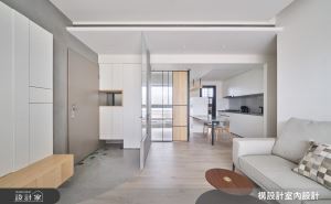 北歐的質樸與日光，是我家最舒適的溫度! 彈性隔間讓19坪3房2廳不擁擠_視覺圖