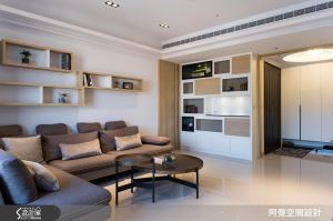 現代北歐風的休閒放鬆感！當大地色遇上幾何造型，暖心畫面裡展現一絲變化樂趣_視覺圖