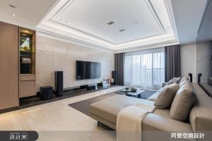 一睹現代風豪宅的補光密技！加上異質材混搭，更顯時尚大器感_視覺圖