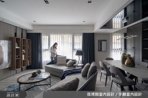 五星級飯店的時尚面貌！33.2坪大地色現代風，實現超越空間限制的輕奢體驗_視覺圖