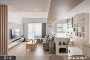 舒服又好住的日系無印風！拉門彈性延展餐廚領域，滿載收納實現美好生活_視覺圖