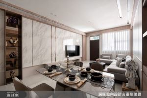 透天別墅一層一房！翻玩系統板打造摩登現代風_視覺圖